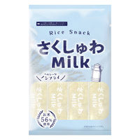 ミルクせんべい お米スナック 個包装 お配り菓子 さくしゅわMilk 24枚入 1セット(1個×6) クリート