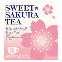 スイートサクラティー 紅茶 1セット（1箱（10バッグ入）×3） 桜花、桜葉入り紅茶 個包装 ティーバッグ