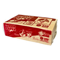 タウパー ポップペーパーM 茶 キッチンペーパー キッチンタオル 1セット（1個(200枚入)×6） 日本製紙クレシア