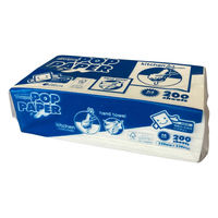 タウパー ポップペーパーM 白 キッチンペーパー キッチンタオル 1セット（1個(200枚入)×6） 日本製紙クレシア