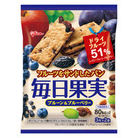 毎日果実　プルーン&ブルーベリー 1セット（1個（3枚×2袋入）×10 江崎グリコ　バランス栄養食