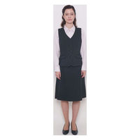 【再検品商品】ボンマックス ベスト グレイ 11号 AV1293 1着（わけあり品）