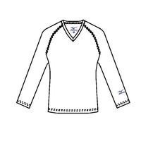 【再検品商品】チトセ mizuno unite（ミズノユナイト） アンダーウェア9分袖MMZ-0154M女性用Mブラック 医療白衣 1枚（わけあり品）