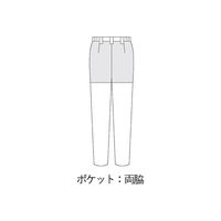 【再検品商品】住商モンブラン パンツ レディス ネイビーLW701-90_3L（わけあり品）