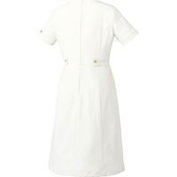 【再検品商品】チトセ　ミッシェルクラン ワンピース 女性用 オフホワイト×ネイビー L MK-0031　1枚（わけあり品）