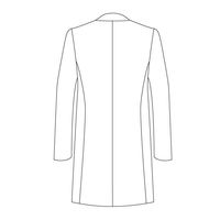 【再検品商品】住商モンブラン ドクターコート 男女兼用 白 L 71-501 1枚　白衣　ドクターコート（わけあり品）