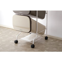 リス Nラテスタイル　スタンドダストボックス 3P　ミックス GLAT010 1台 ゴミ箱 分別 縦型 前開き キャスター付き