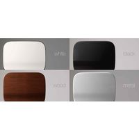 リス Ｎスムース　スタンドダストボックス 5Ｐ　ウッド GBBH036 1台 ゴミ箱 分別 縦型 大容量 前開き キャスター付き