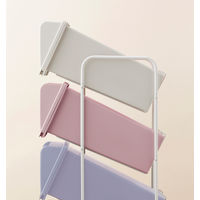 リス Nコンテナスタイル5 CS5ー80　パステル 4P GCON173 1台 ゴミ箱 分別 縦型 大容量 前開き キャスター付き