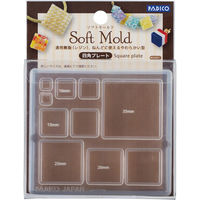 パジコ レジン型 ソフトモールド 四角プレート PDC403051 1個