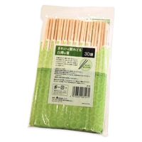 シンワ きれいに割れてる白樺の箸30P 4973631081471 1袋