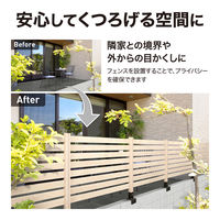 タカショー シンプルボーダーフェンス BEW-FE894MW/4 1セット(4枚入)（直送品）