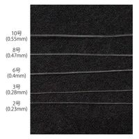 日本紐釦貿易 アクセサリー製作用ナイロンテグス 6号 /0.4mm 徳用500m巻 KET6-500M 1巻