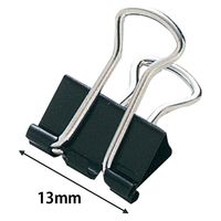 ミツヤ ダブルクリップ 極豆 18個入 BX1-71-130 1箱