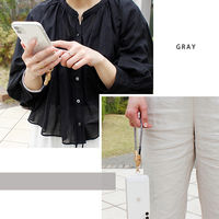 パラデック カテバ　スマホ充電ストラップ　ハンドタイプ　KTVー30LーGY KTVー30LーGY 1個