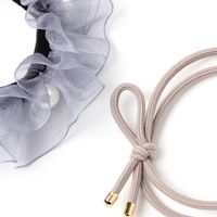 シアーパールシュシュ2点セット ブルー LAKOLE/ラコレ