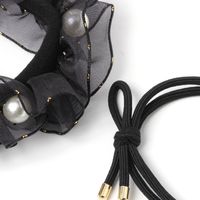 シアーパールシュシュ2点セット ブラック LAKOLE/ラコレ