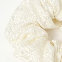 【LAKOLE/ラコレ】 ジャガードBIGシュシュ オフ