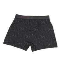 メンズ ニュアンスプリントボクサーパンツ S ブラック LAKOLE/ラコレ