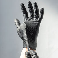 【使いきりニトリル手袋】川西工業 #2074アイアングリップアドバンス LL 2074LL 1セット（50枚×5箱）