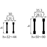 カネソウ スチール製グレーチング プレーンタイプ かさあげ型 自由勾配側溝用 HSV-94944A 1枚 344-0145（直送品）