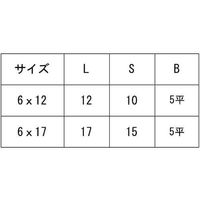 SUNCO GB JCN(六角穴(5平 D=17 6 X 12 (10本入り) N0-00-0974-0060-0120-07-10P（直送品）