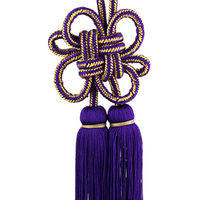 雅 ミラータッセル パープル/ゴールド MI-TAPUGO 1個（直送品）