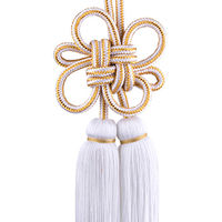 雅 ミラータッセル ホワイト/ゴールド MI-TAWHGO 1個（直送品）