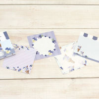 ラボクリップ メモ ドルチェーノ ジェラートカフェ ブルー B22-GCML01-BL 勝竜社（わけあり品）