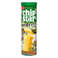 ポテトチップス おつまみ チップスター Lサイズ 安曇野本わさび味 105g 1セット（1個×12）