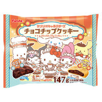 クッキー ビスケット 個包装 サンリオキャラクターズ チョコチップクッキー 147g 1セット（1個×7） フルタ
