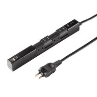 サンワサプライ  回転タップ（AC4個口＋Type-C＋USB-A・PD20W・ブラック） TAP-B113UC-2BK（直送品）