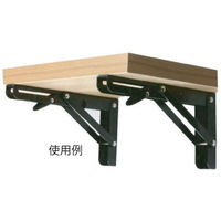 フジテックジャパン レバー式折畳棚受 ホワイト 110x200 棚受金具 2個入 1100100006941 1箱(2個入)（直送品）