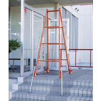 本宏製作所 安全ストッパー 丸パイプ脚立用 S-1 1個（直送品）