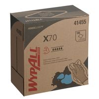 【不織布ウエス】 日本製紙クレシア ワイプオールX70 スモールポップアップ シングル 1箱（100枚入）