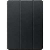 MSソリューションズ iPad Pro 2018 11inch 背面クリアフラップケース ブラック LP-IPPMLCBK 1個