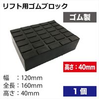 レックス リフト用ゴムブロック RUB12164 1個（直送品）