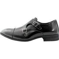 EDWIN メンズ ブラックビジネスシューズ モンクストラップ edm005 26.5cm 1足（直送品）