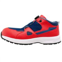 フェアストーン MOCAPブランドのダイアル式 樹脂製先芯 セーフティーシューズ cpm368 NAVY/RED 26.0cm　1足（直送品）