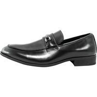 EDWIN メンズ ブラックビジネスシューズ ビットローファー edm006 28.0cm 1足（直送品）