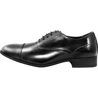 フェアストーン EDWIN メンズ ブラックビジネスシューズ ストレートチップ ブラック edm004 28.0cm　edm004-5-6 1足（直送品）