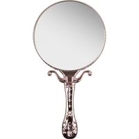 ヤマムラ トゥインクルハンド＆スタンドミラー Y-1505 ピンク 1セット(48個入）（直送品）