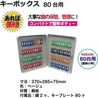 レックス キーボックス壁掛け用80台用 KKB106 1台（直送品）