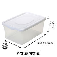 収納ボックス スカイケース 約24L No.500 17269 サンコープラスチック