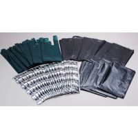 旭電機化成 ダブル抗菌・消臭　災害時の緊急トイレ KBO-28100 1セット（100回分）