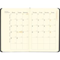 2022年度1月始まりダイアリー クオバディス ウェブプランナー　ウィークリーバーチカルＡ６　 1週間バーチカルタイプ オレンジ 1冊（直送品）