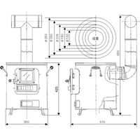 ホンマ製作所 クッキングストーブ RS-41 1個
