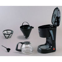 アイリスオーヤマ コーヒーメーカー 黒 CMK-652-B ドリップ式 5杯用 ナイロンフィルター（わけあり品）