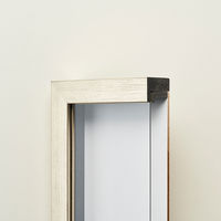 アルナ　油額　ダブルフレーム　面金なし　Ａ５　シルバー　屋内用089005 1枚（直送品）