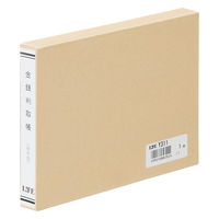 ライフ 金銭判取帳 B6 縦書 1頁4件 100枚 Y311 1冊